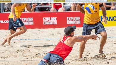 World Tour Edmonton: quarto posto per Caminati-Ranghieri