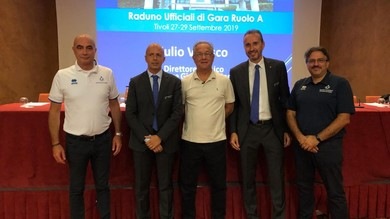 Gli arbitri hanno concluso il raduno di Tivoli