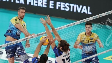 Superlega, Civitanova e sono tre, Trento tiene il passo