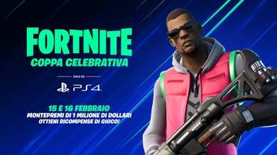 Coppa Celebrativa in arrivo per i giocatori PS4 di Fortnite