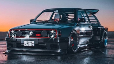 Golf Mk2 K.S GTI, il tuning virtuale che diventa reale Golf Mk2 K.S GTI, il tuning virtuale che diventa reale