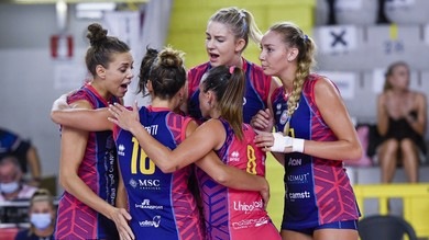 Scandicci supera Brescia e va avanti in Supercoppa