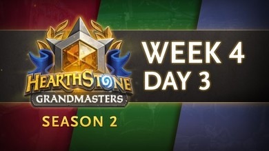 Terminata la Settimana 4 degli Hearthstone Grandmasters