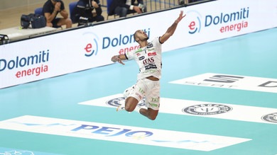 Nella 6a giornata la partitissima è Trento-Perugia