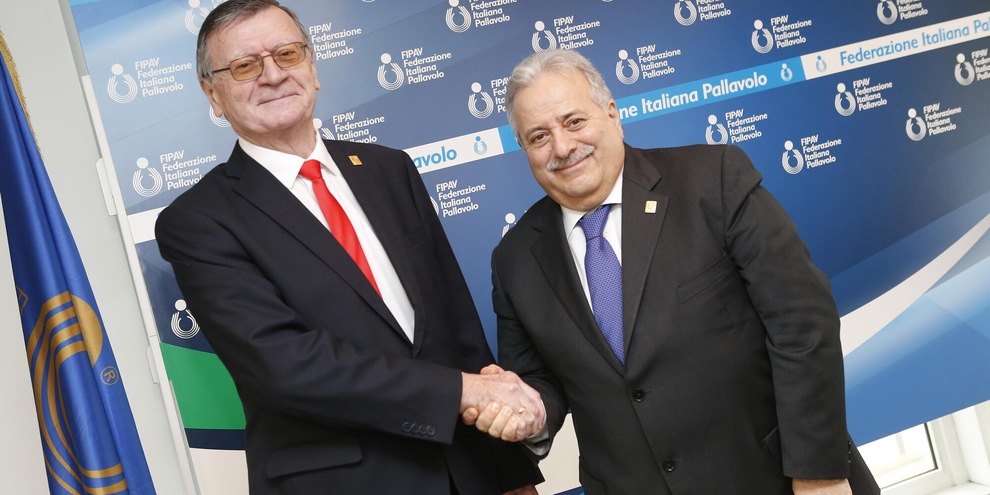 Boricic ospite della Fipav