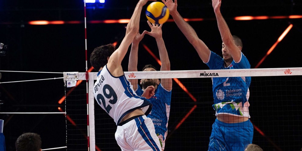 VNL: l'Italia sconfitta anche dalla Slovenia