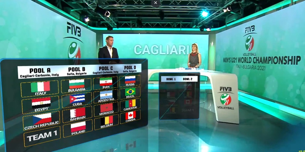 Mondiali Under 21: sorteggiati i Gironi Mondiali Under 21: sorteggiati i Gironi