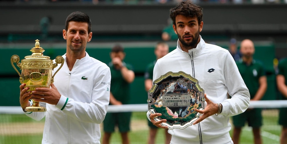 Ranking Atp: comanda Djokovic, Berrettini si tiene l'8° piazza