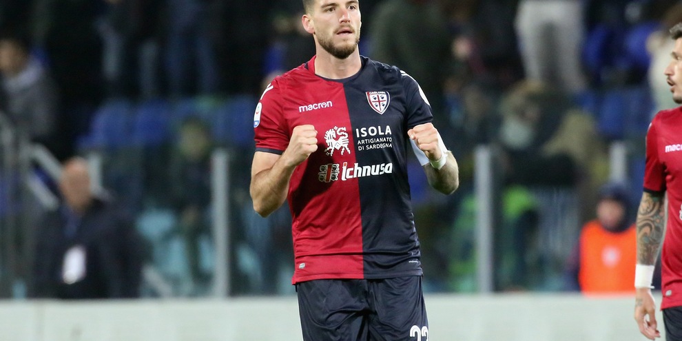 Cagliari, Ceppitelli in parte con i compagni