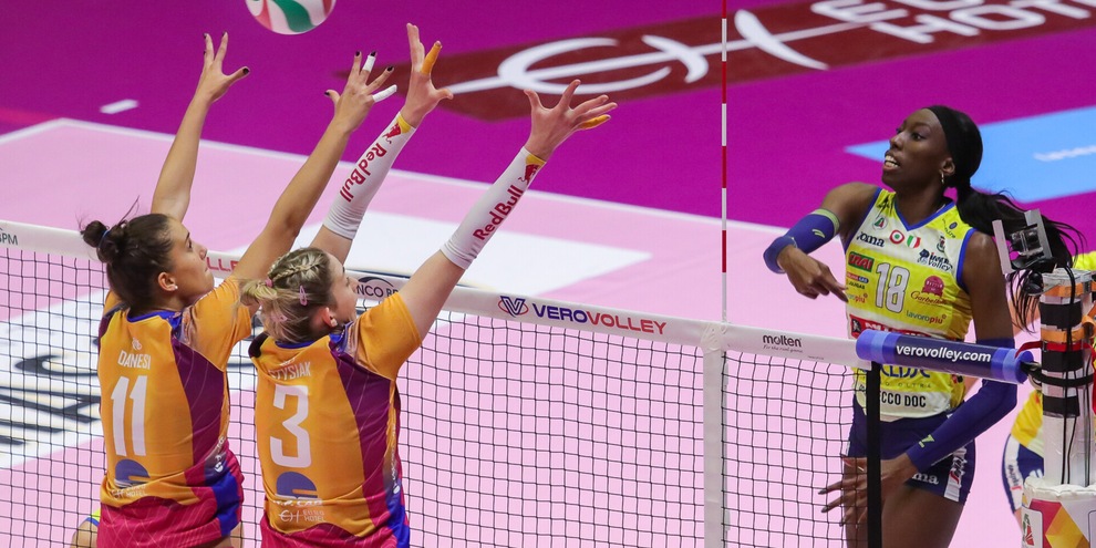 Monza mette paura a Conegliano