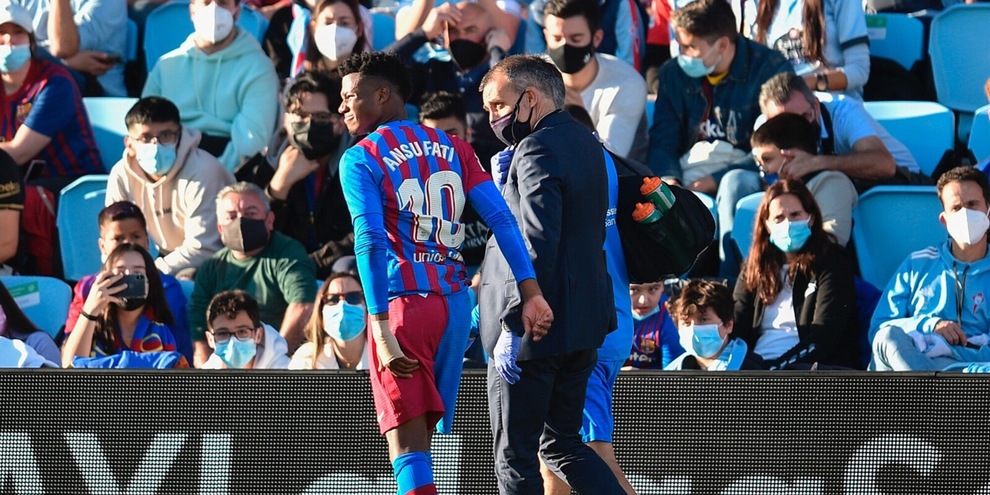 Barcellona, altra tegola: si ferma Ansu Fati