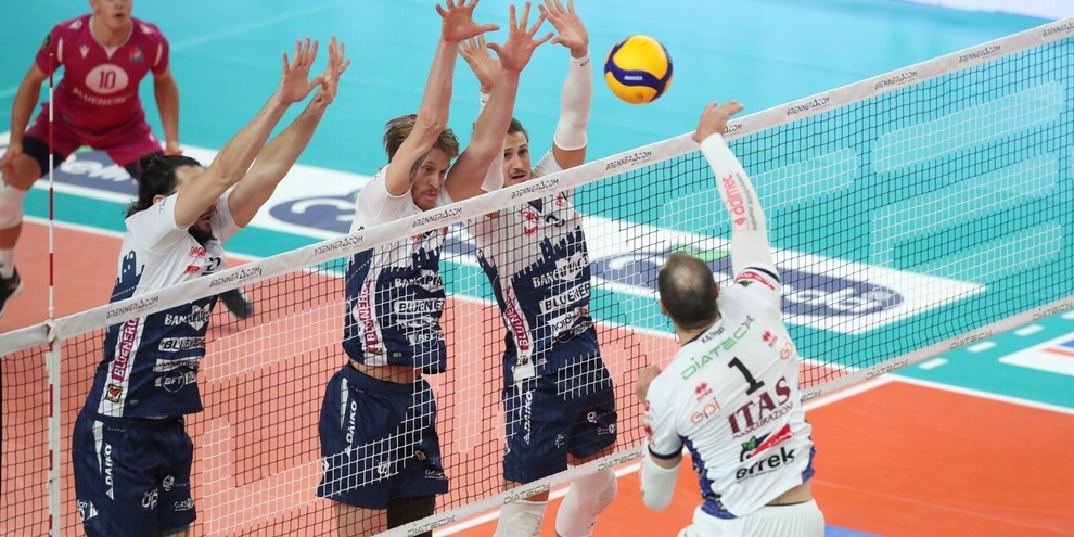 Una Trento in palla batte Piacenza