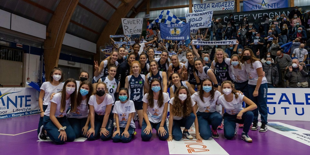 Chieri ’76 vince ancora al tie-break