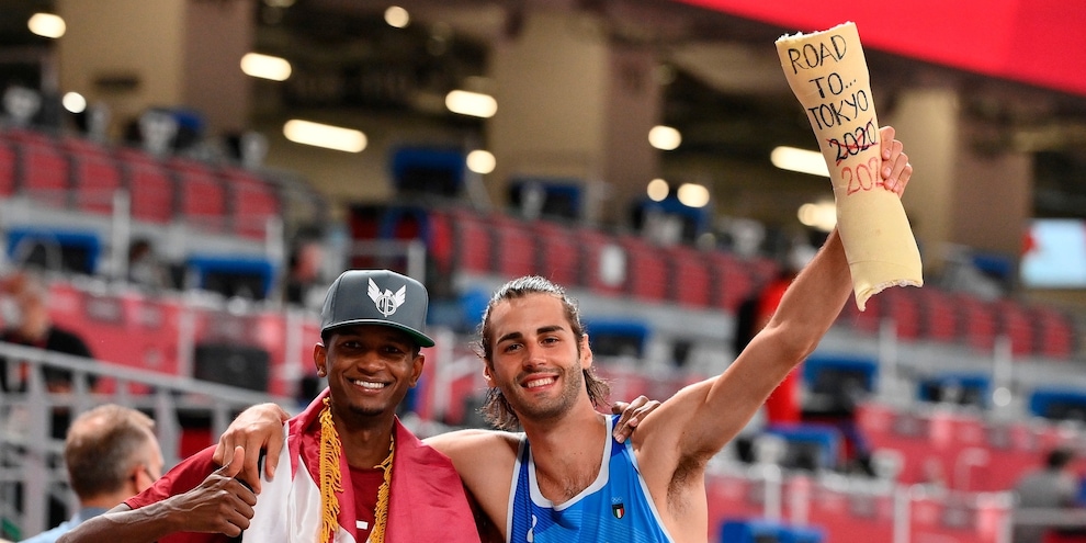 Atletica, Tamberi e Barshim vincono l'Inspiration Award