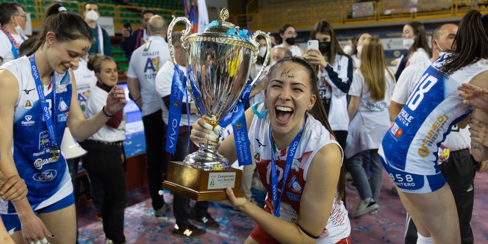 Pinerolo in paradiso: promossa in A1