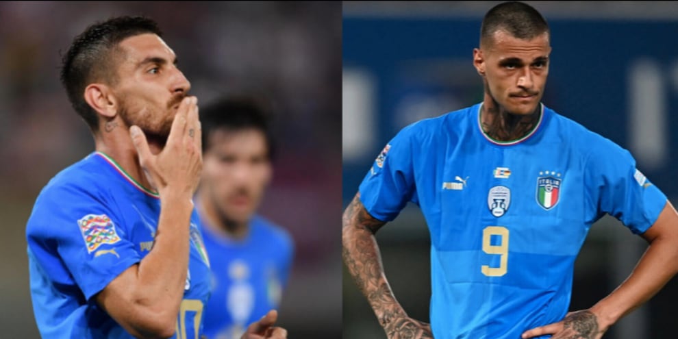 Italia, Pellegrini: "Siamo contenti". Scamacca: "Non penso al mercato"