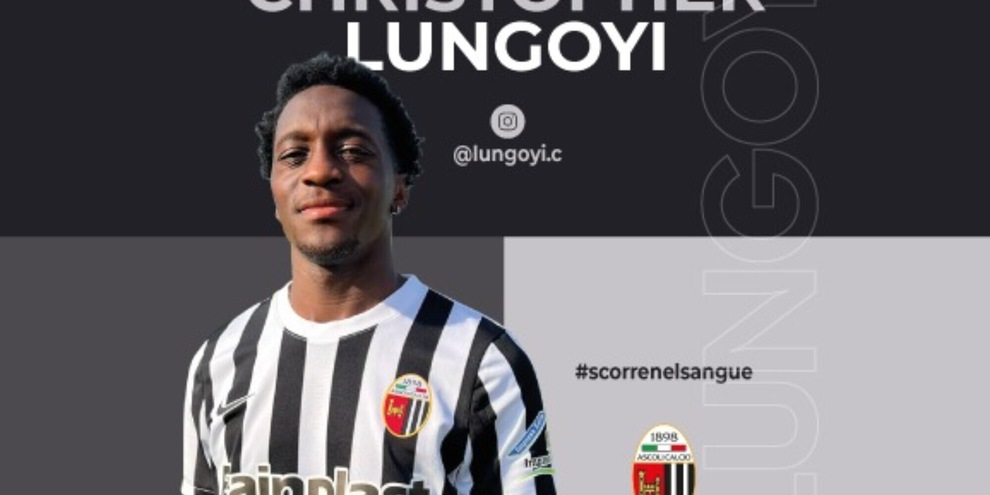 Lungoyi lascia la Juve: va in prestito all'Ascoli
