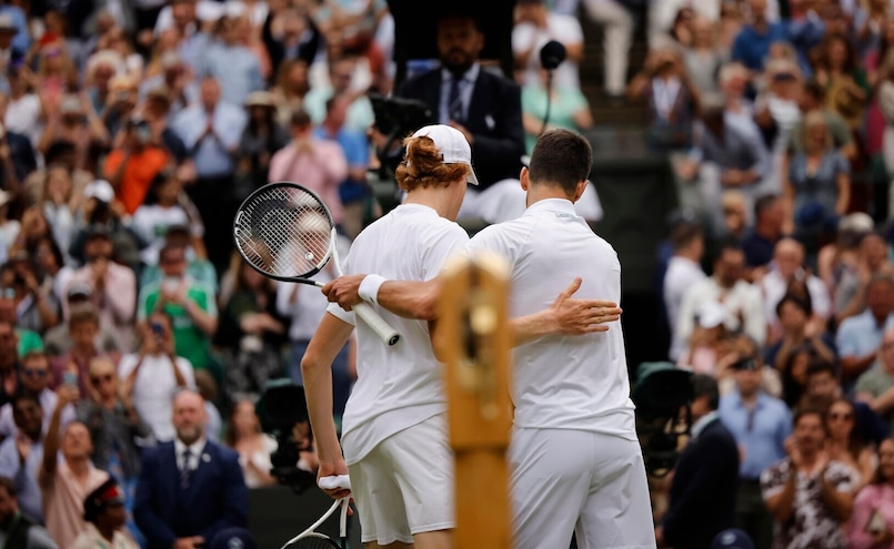 Wimbledon, grandi ascolti su Sky per l'incontro Djokovic-Sinner