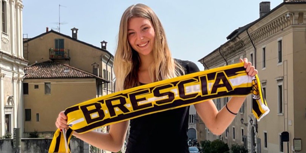 Orlandi è nuova schiacciatrice di Brescia
