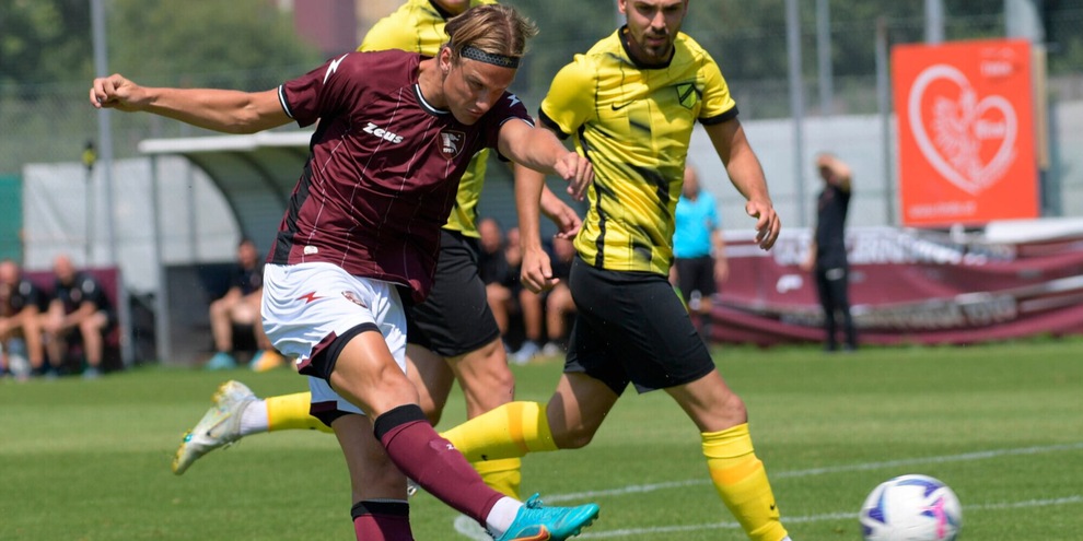 Salernitana-Krakow 2-0: Ribery e Botheim in gol