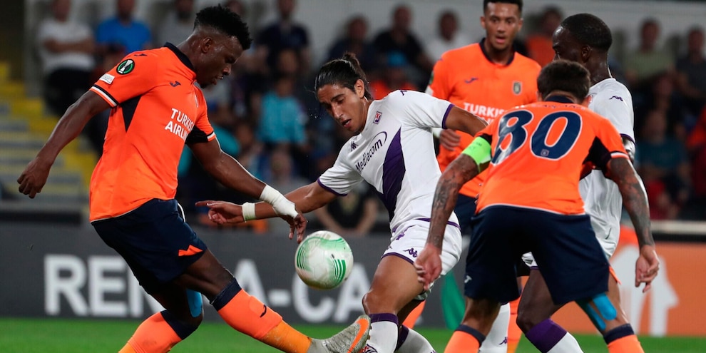 Basaksehir-Fiorentina 3-0, il tabellino