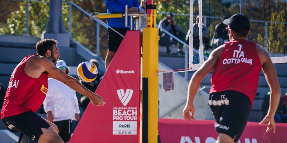 A Parigi Cottafava/Nicolai volano in semifinale