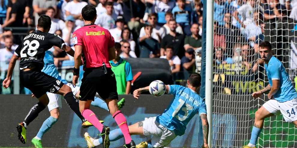 Lazio-Spezia 4-0, il tabellino