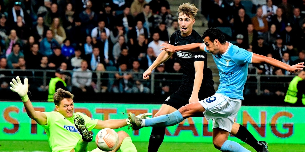 Sturm Graz-Lazio 0-0, il tabellino