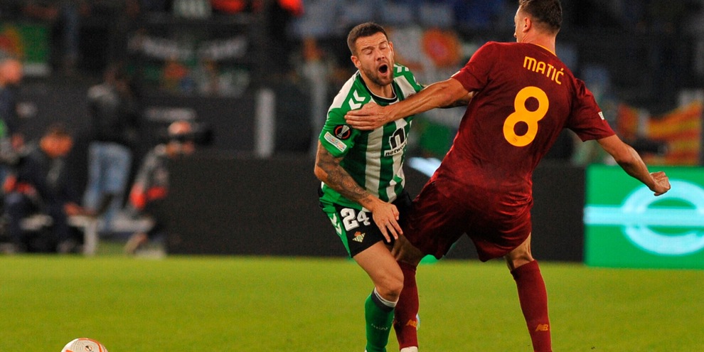Roma-Betis 1-2, il tabellino