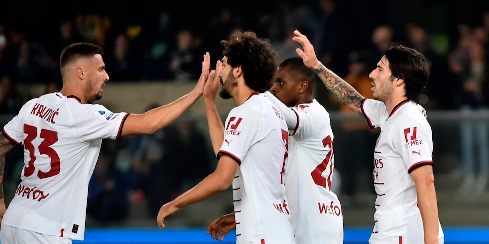 Verona-Milan 1-2, la partita: decide Tonali, Pioli sorpassa Lazio e Udinese