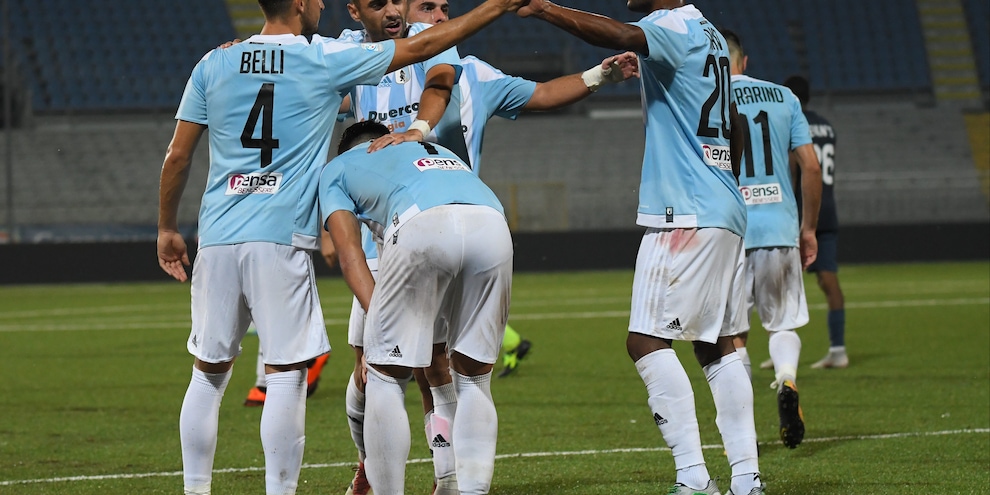 Serie C, Gozzano-Entella 1-3. La Virtus vola grazie a Nizzetto e alla doppietta di Mota