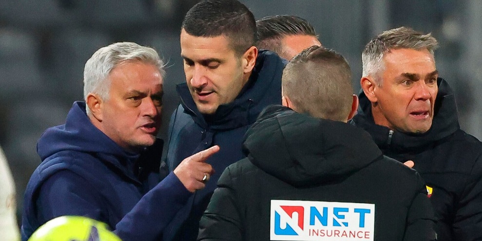 Mourinho salta Roma-Juventus: squalificato per due giornate