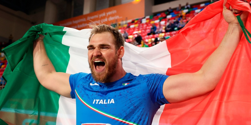 Atletica, Weir campione d'Europa indoor con record italiano nel lancio del peso