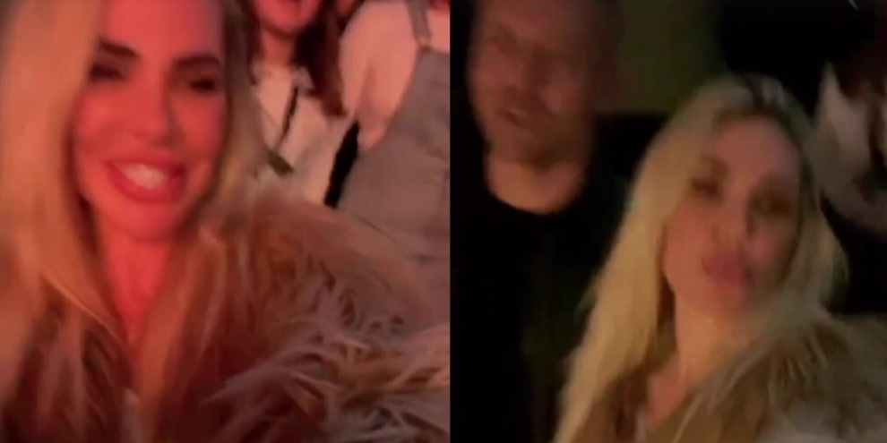 Ilary Blasi e Bastian scatenati al concerto dei Maneskin