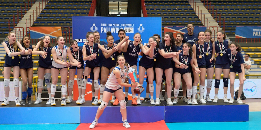 Volleyrò si riprende lo scudetto Under 16