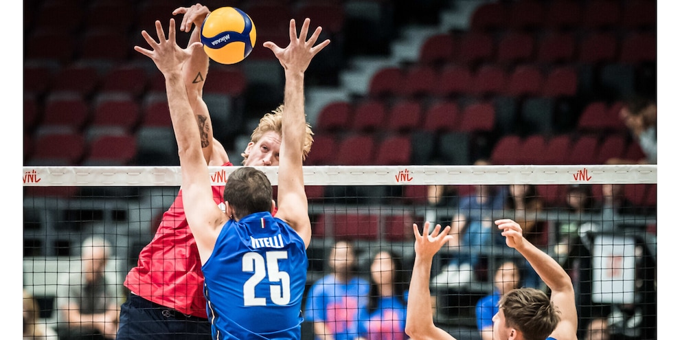 VNL: una fragile Italia si inchina agli Usa