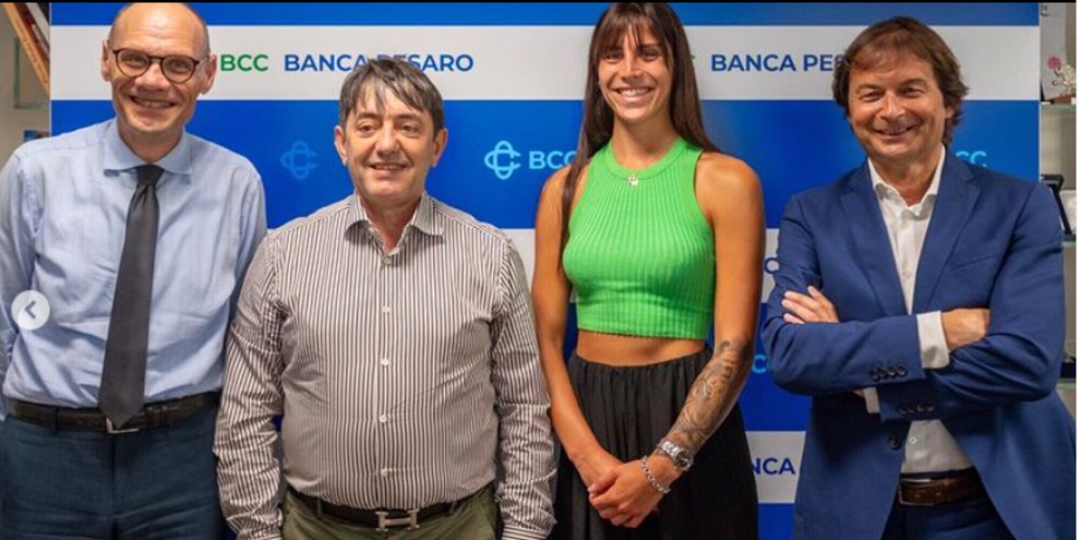 Claudia Provaroni è una giocatrice di Vallefoglia