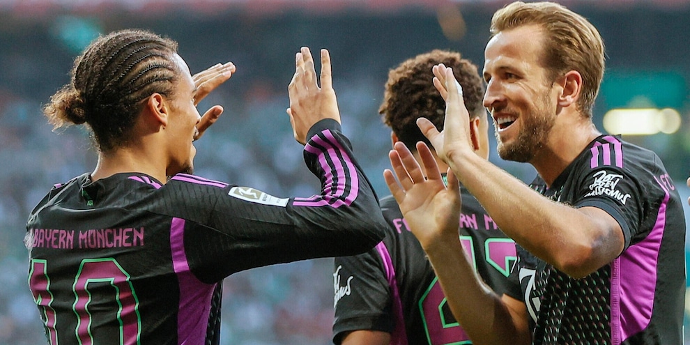 Bundesliga, primo gol di Kane e il Bayern batte il Werder Brema