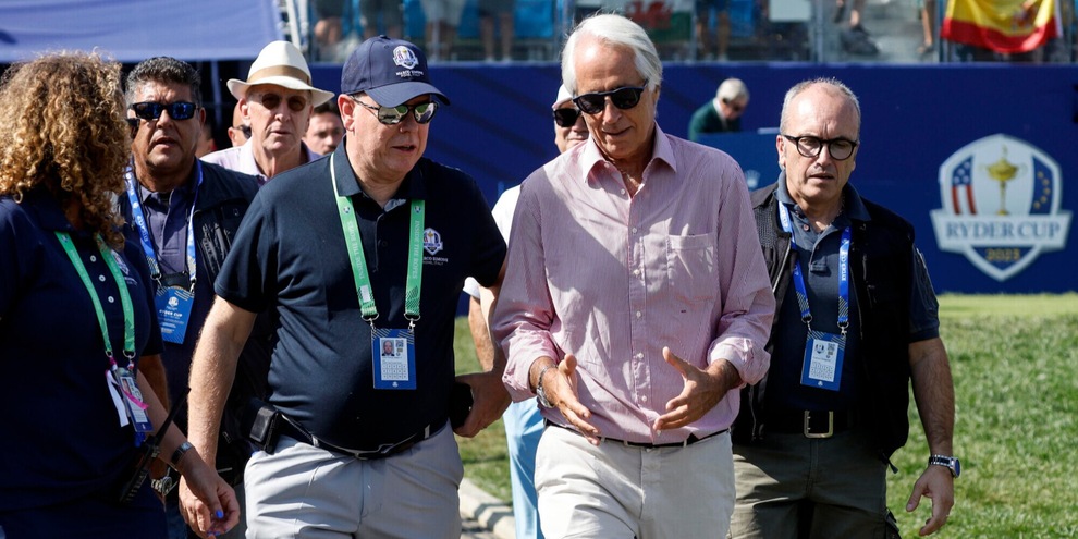 Golf, Malagò: "Ryder Cup evento sportivo più seguito di sempre in Italia" Golf, Malagò: "Ryder Cup evento sportivo più seguito di sempre in Italia"