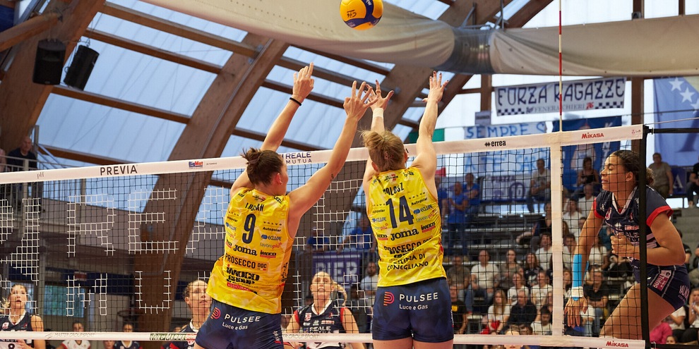 Una bella Chieri impegna Conegliano