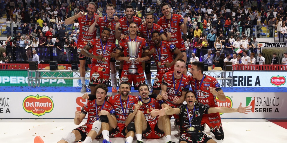 Perugia brinda ancora in Supercoppa