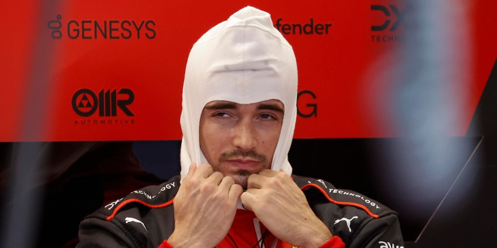 Leclerc, la Ferrari e la sfortuna: “Fa male, dovrei andare a Lourdes”