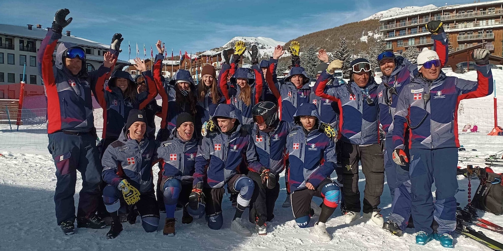 FISI-AOC: Capodanno in pista a Sestriere per gli atleti del Comitato