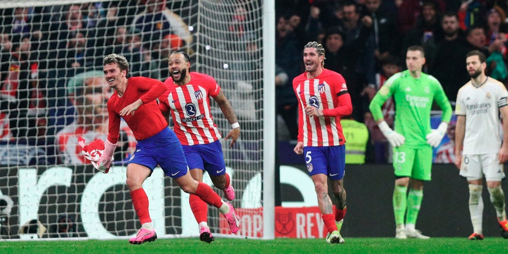Griezmann e Morata eliminano il Real Madrid: Atletico ai quarti di Coppa del Re