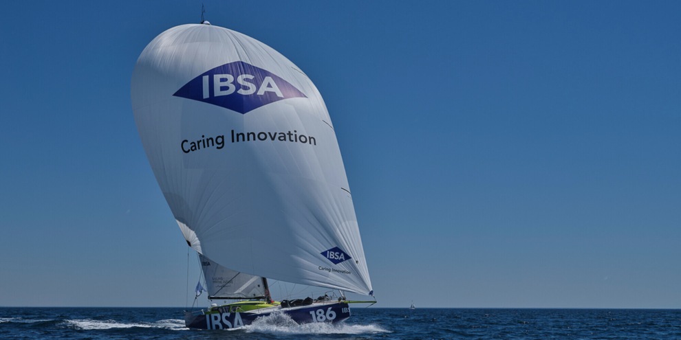 Alberto Bona con il Class40 IBSA si prepara a partecipare alle regate in Usa e Canada