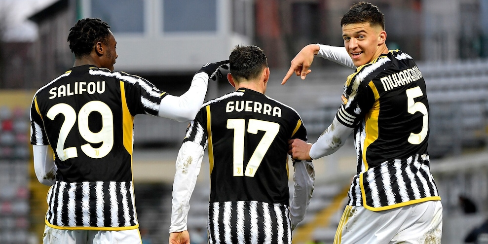 Juve Next Gen, un Guerra record non basta: il Gubbio fa 2-2 nel recupero