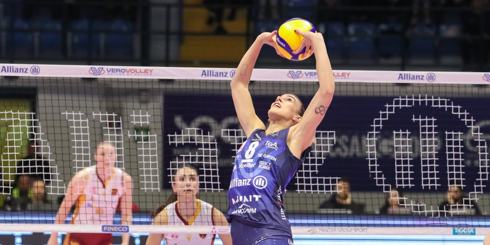 Roma metta alla frusta Milano che vince solo al quinto set