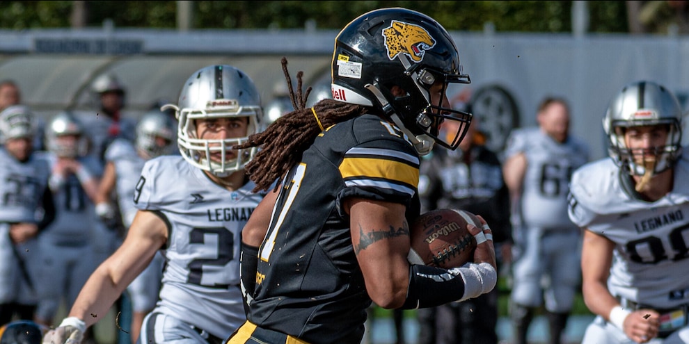 I Giaguari Torino perdono contro i Frogs Legnano