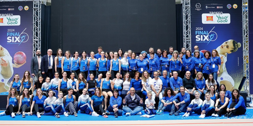 Final Six di ginnastica ritmica: 8° scudetto consecutivo per la Ginnastica Fabriano