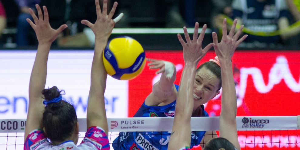 Conegliano in gran spolvero, Novara deve arrendersi